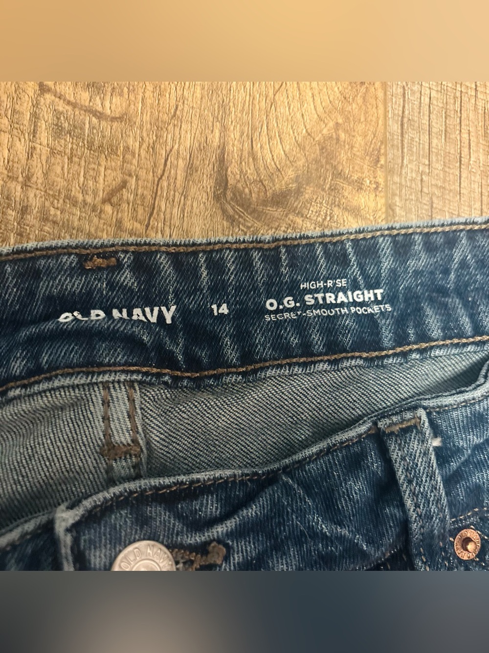 High Rise Straight jeans - Picture 4 of 6